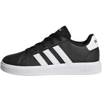 adidas Unisex Kinder Grand Court Sneakers, Core Black/Ftwr White/Core Black, 30 EU