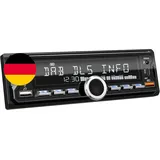 Autoradio DAB/DAB+,  Auto Radio Bluetooth RDS/FM/AM,1 Din Autoradio Mit Fernbedi