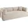 homsy by ana johnson Schlafsofa HOMSY BY ANA JOHNSON "Folda Dauerschläfer, B: 206 cm, Liegefl. 181x198 cm", hellbeige, B:206cm H:72cm T:94cm, Sofas, Schlafsofa, mit Bett-/Schlaffunktion, inkl. 1x Zierkissen, Tonnentaschenfederkern