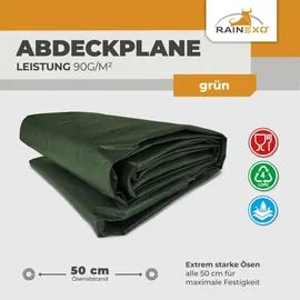 Bio Green Rainexo Abdeckplane 3 x 4 m Grün
