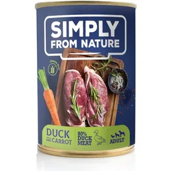 SIMPLY FROM NATURE Ente mit Karotte 400 g