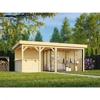 Palmako Gartenhaus Connect Lenna 16,6 m2 Set 707 Slide