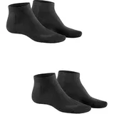Hudson Sneakersocken 2er Pack Grau 43-46