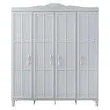 aea Kinderzimmer Komplette Kindermöbel Kinderbett Bett Holz Set 5tlg Weiß
