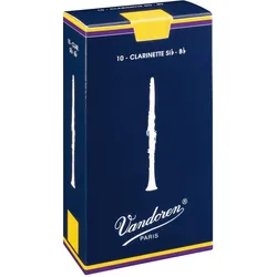 Vandoren 10er Pack Bb-Klarinette (3) franz.