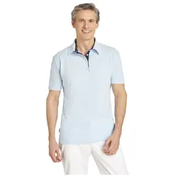 Polo T-Shirt "08/2637" - L - hellblau