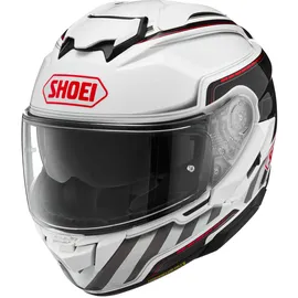 Shoei GT-Air 3 Discipline, Integralhelm - Weiß/Schwarz/Rot - XS