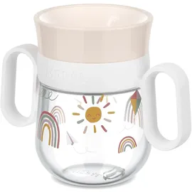 Mepal Mio 360° Trinklernbecher 200 ml -Sunshine&rainbow