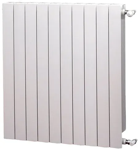 Gliederheizkörper für Zentralheizung Global VIP 10 Glieder 1230 W Aluminium weiß HLVI5109010