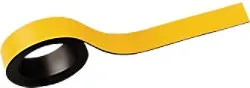 Maul Magnetstreifen 1,5 cm x 1 m Gelb 6520515 2 Stück