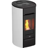 KALOR Pelletkamin | Ermetica 98 Cast Round 10C | 9,3 kW | Weiß