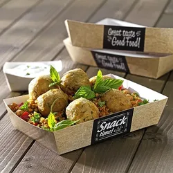 PAPSTAR 50 Snacktrays, Pappe 