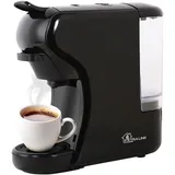 Extralink Kaffeepadmaschine 1450W 0.6L Druck 19bar - kompatibel mit allen Kapseltypen, 5 Adapter, schnelle Ein-Knopf-Bedienung, modernes Design, kompakt, energieeffizient, Kapsel Kaffeemaschine