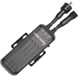 USB-Werk Nabendynamo Ladegerät SCHWARZ|SCHWARZ No Size