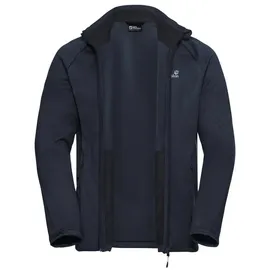 Jack Wolfskin Peak District Fleecejacke Blau M