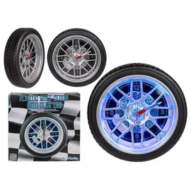 Out of the Blue 79/3020 Tyre with 16 LEDs Wall Clock 35 cm