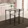 Homcom Bartisch Set 89 x 45 x 87 cm Natur