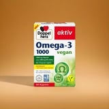 Doppelherz Omega-3 1000 Hochdosiertes Omega-3 EPA & DHA, vegan 60 Kapseln