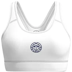 BIDI BADU Crew Medium Support Sport-BH Damen WH - white S