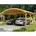 Doppelcarport 6 35 5 41 m eiche hell inkl Pfostenanker