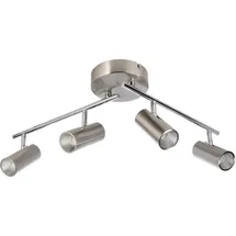 Deko-Light Becrux IV 21 Leuchtmittel rund silber
