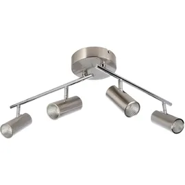 Deko-Light Becrux IV 21 Leuchtmittel rund silber