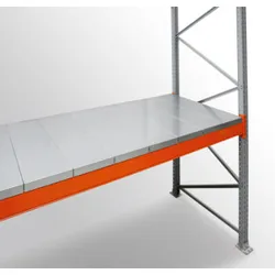 Regalwerk ARTUS-Stahlpaneel 1100 /2700 Regaltiefe: 1100 mm Fachbreite: 2700 mm