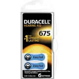 Duracell Hörgerätebatterie Knopfzelle (PR44/DA675, V675) 6 Stück