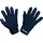 Jako Fleece-Feldspielerhandschuhe mit Klettverschluss marine 9