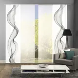 HOME WOHNIDEEN Alberta Klettband 60 x 245 cm grau 4 St.