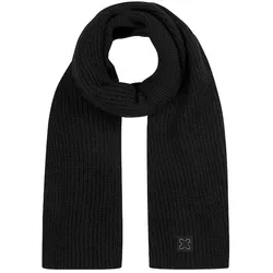 Codello Schal mit Rippstrick schwarz Damen 