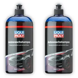 2x 1L LIQUI MOLY 1545 Auto-Wasch-Shampoo Lack Autowäsche Glanz Reiniger