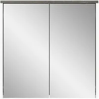 WELLTIME Badezimmerspiegelschrank »Lier«, (1 St.), Badmöbel, 2 Spiegeltüren, Breite