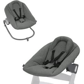 hauck Alpha Bouncer Premium Dark Grey, Grau