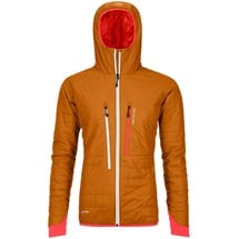 Ortovox Swisswool Piz Boe Damen Tourenjacke-Orange-XS