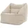 I.C.O.N. icon Sitzsack Sessel Bean Bag Natalia, Beige, Cord XXL Sitzsäcke