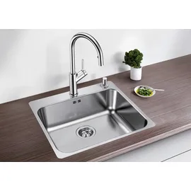 Blanco SUPRA 500-IF/A Edelstahl Bürstfinish m.AF