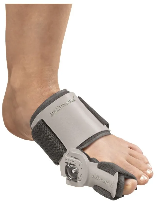 halluxsan® Hallux Valgus Schiene 1 St schwarz