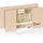 BBQ-Toro Räucherbrett 30 x 15 cm Holz beige