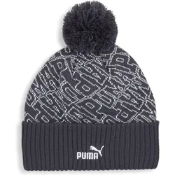 ESS Beanie mit Bommel Erwachsene PUMA Galactic Gray grau ADULTE