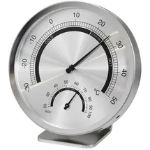 Conrad Thermo-/Hygrometer Silber 6034HIC
