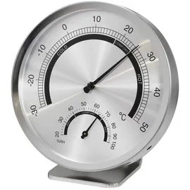 Conrad Thermo-/Hygrometer Silber 6034HIC
