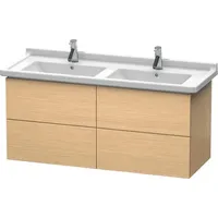 Duravit L-Cube Waschtischunterbau wandhängend, 4 Schubkästen, 1220mm, für Starck