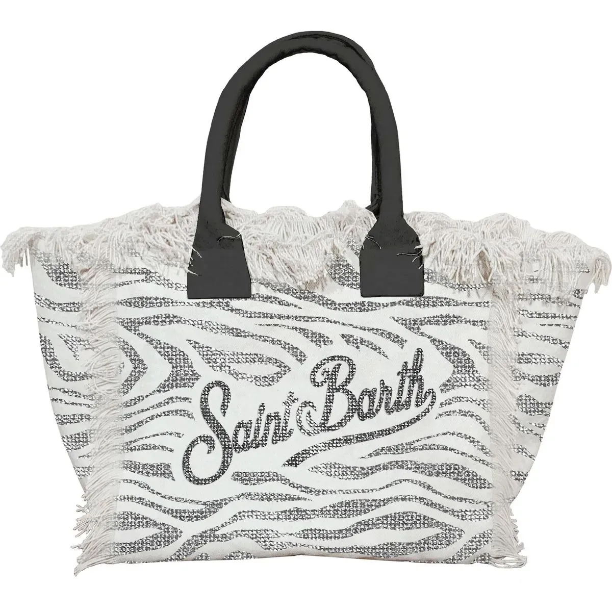 MC2 Saint Barth Vanity Shoulder Bag strass zebra 1000 (00271L) ONE SIZE
