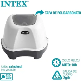 Intex Krystal Clear QS200 weiß 0,28 m