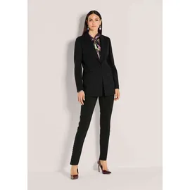 Madeleine Eleganter Longblazer mit Stretch-Komfort in schwarz | Gr.: 34