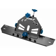 Dedra 45°-Winkel-Anfasaufsatz für Winkelschleifer Winkelschleifer Halterung für 115/125 mm Tile Cutter, effizientes Schneiden von Fliesen, Stahl, Kompatibilität mit verschiedenen Staubsaugern