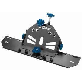 Dedra 45°-Winkel-Anfasaufsatz für Winkelschleifer Winkelschleifer Halterung für 115/125 mm Tile Cutter, effizientes Schneiden von Fliesen, Stahl, Kompatibilität mit verschiedenen Staubsaugern