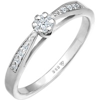 Elli DIAMONDS Verlobung Diamant (0.085 ct.) 585 Gelbgold Ringe Damen