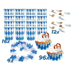Großes Oktoberfest-Set (128-teilig)